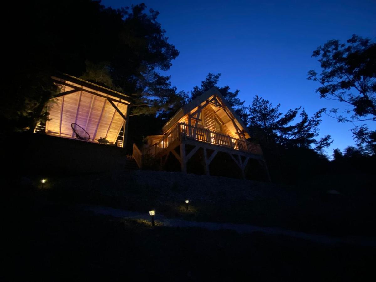 Chalet L'Empreinte Сент-Этьен-де-Тине Экстерьер фото
